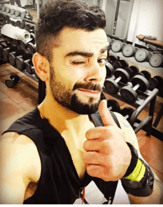 Virat Kohli and his love for a Fitness Band_Fatmarathoner.com