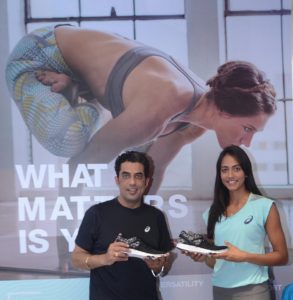 Rajat Khurana, Director ASICS India and Tennis Athlete Karman Kaur Thandi were present to unveil the product. 