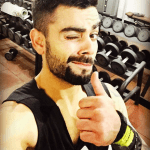 Virat Kohli and his love for a Fitness Band